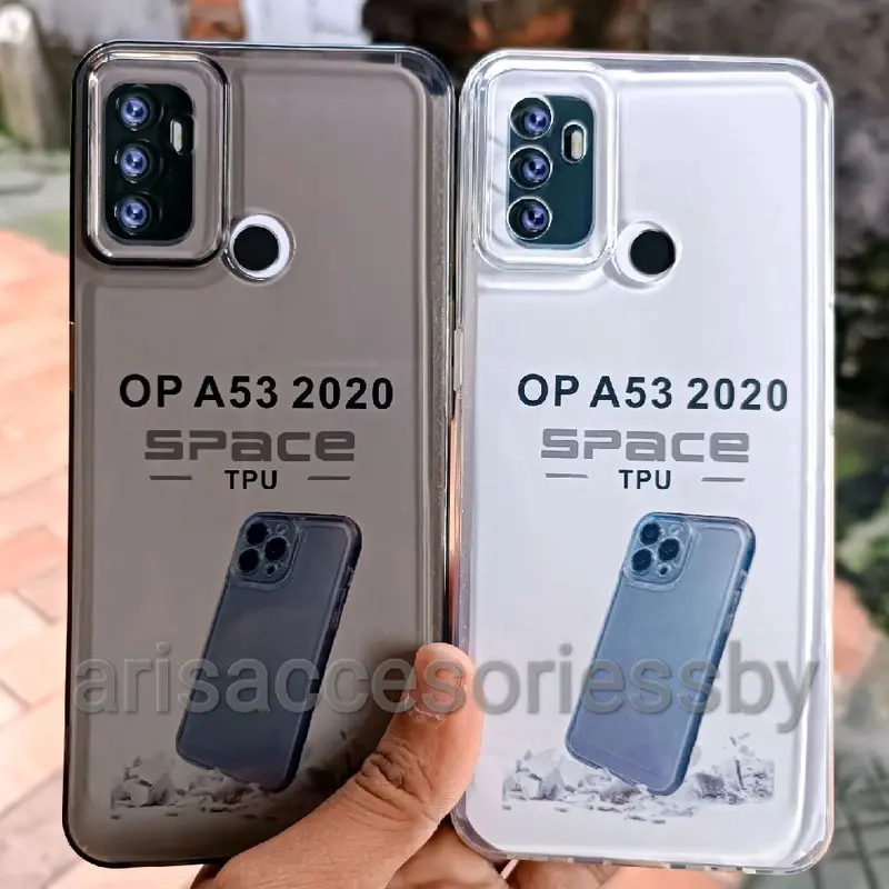 Softcase OP A53 2020 Case Transparan Protec Camera TPU Casing Lentur 0