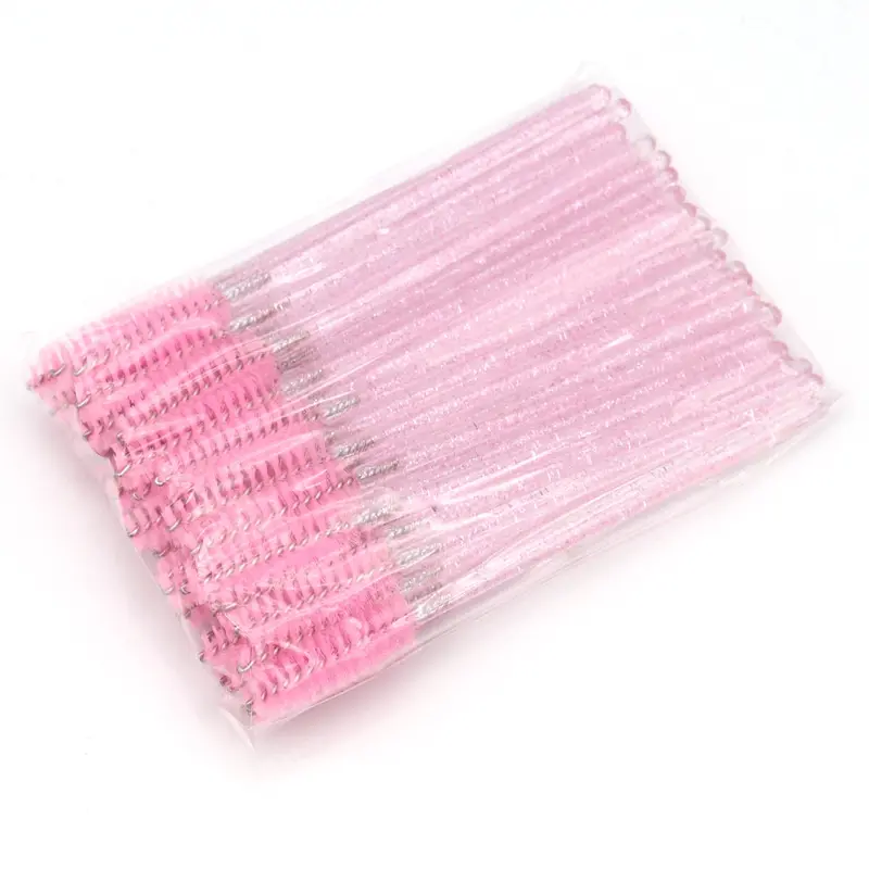 Sisir Bulu Mata Mascara Wand Sikat Alis Brush Glitter Pelentik Bulumata Eyelash Extention Aksesoris Makeup 2