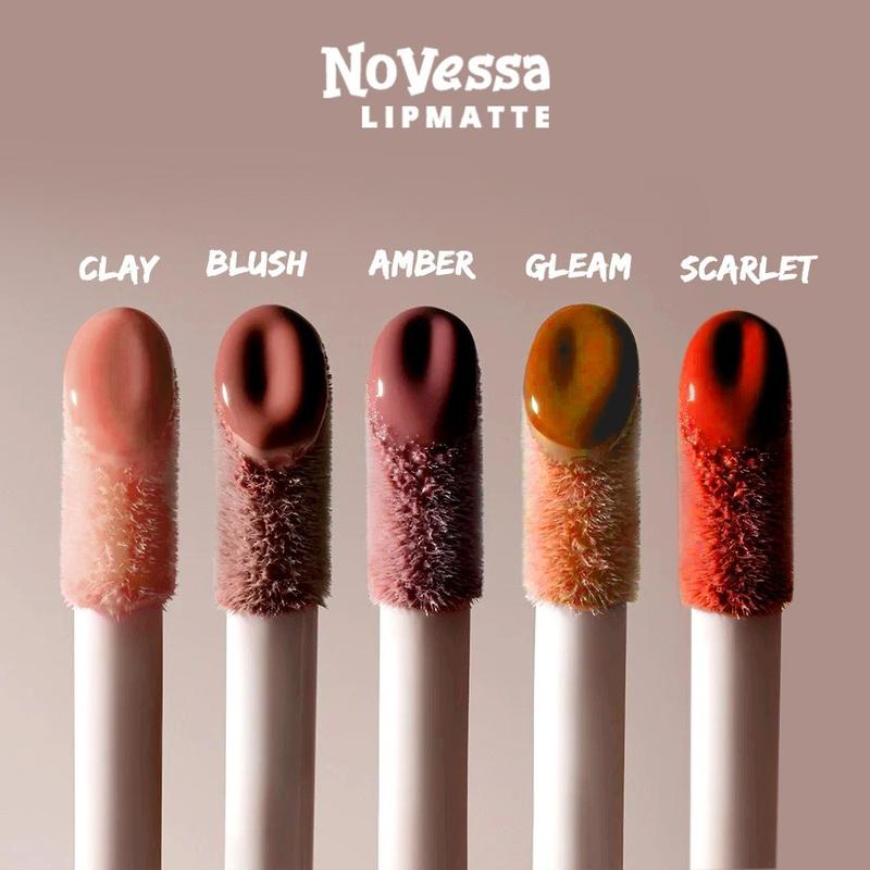 Product Introduction of LIPMATTE NOVESSA BASIC EDITION | TRANSFERPROOF WATERPROOF | KKM APPROVED Lipstick Makeup Lipstik 1