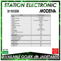 Gambar Modena BH 1935 BDBK Built-in Hob Kompor Tanam 3 Tungku Mix Kuningan 90 Cm dari Station Electronic Kota Administrasi Jakarta Utara 3 Tokopedia