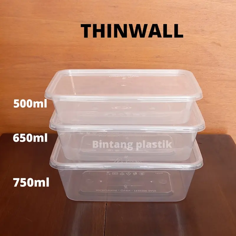 THINWALL 500ML,650ML,750ML,1000ML RECC 0