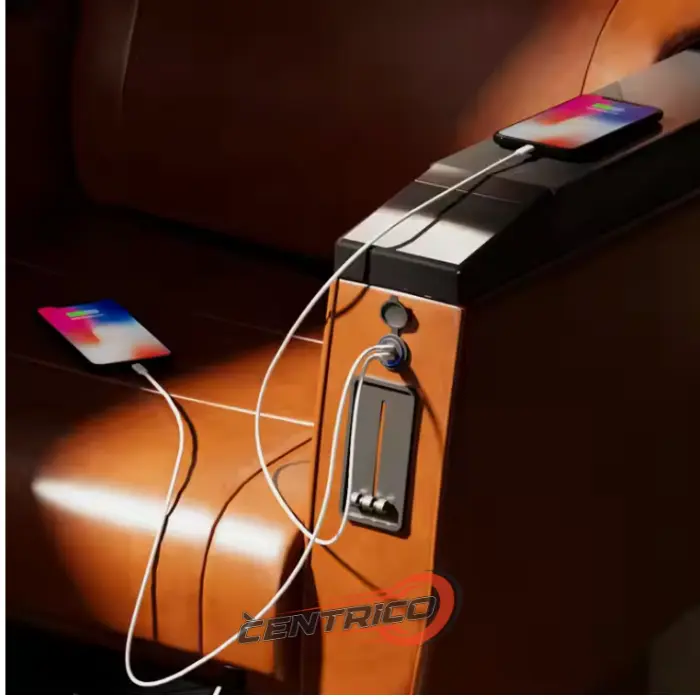 USB Charger 12V QC PD Dual Port USB-A & Type C Fast Charge / USBKGG004-GKT 4