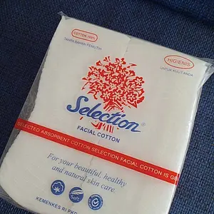 Kapas Selection Facial Cotton Round / Kapas Tipis / Kapas Tebal / Kapas Kotak / Cotton Bud / Cotton Ball - Kapas Pembersih Wajah