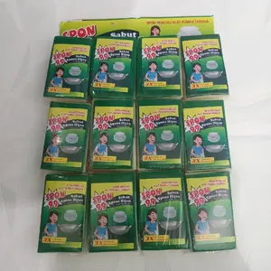 CUCI 99- Spon pencuci/Alat rumah tangga/gosok panci (12 pcs)/alat dapur/gosok panci Hijau Kuning Pembersih Piring