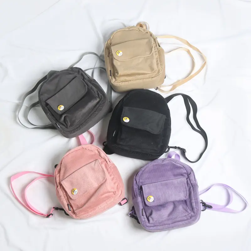 Himeku YOMI MINI Backpack - Tas Kecil Multifungsi - Backpack Slingbag - Ransel Corduroy 0