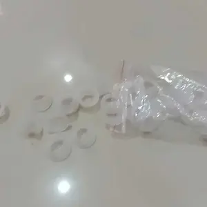 30 Pcs Gasket Keran Anti Bocor dengan Ulir Karet Penyegel Pipa Washer Silikon Teflon Tape Katup Segitiga Selang Fitting Pipa Penutup