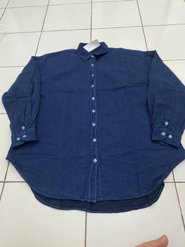 Product Review of Anyostore AT77 Atasan Kemeja Jeans Oversize Wanita Jumbo Bahan Denim from J**I 0