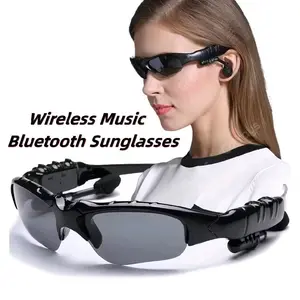 Smart Glasses Wireless Sunglasses Outdoor Kacamata Calling Music Anti-Blue Eyeglasses MP3 / Kacamata Bluetooth Earphone / Glasses Wireless Sunglasses Outdoor / Headset Kacamata Calling Music Anti-Blue Eyeglasses MP3 / Kacamata Bluetooth Headset Music Tele
