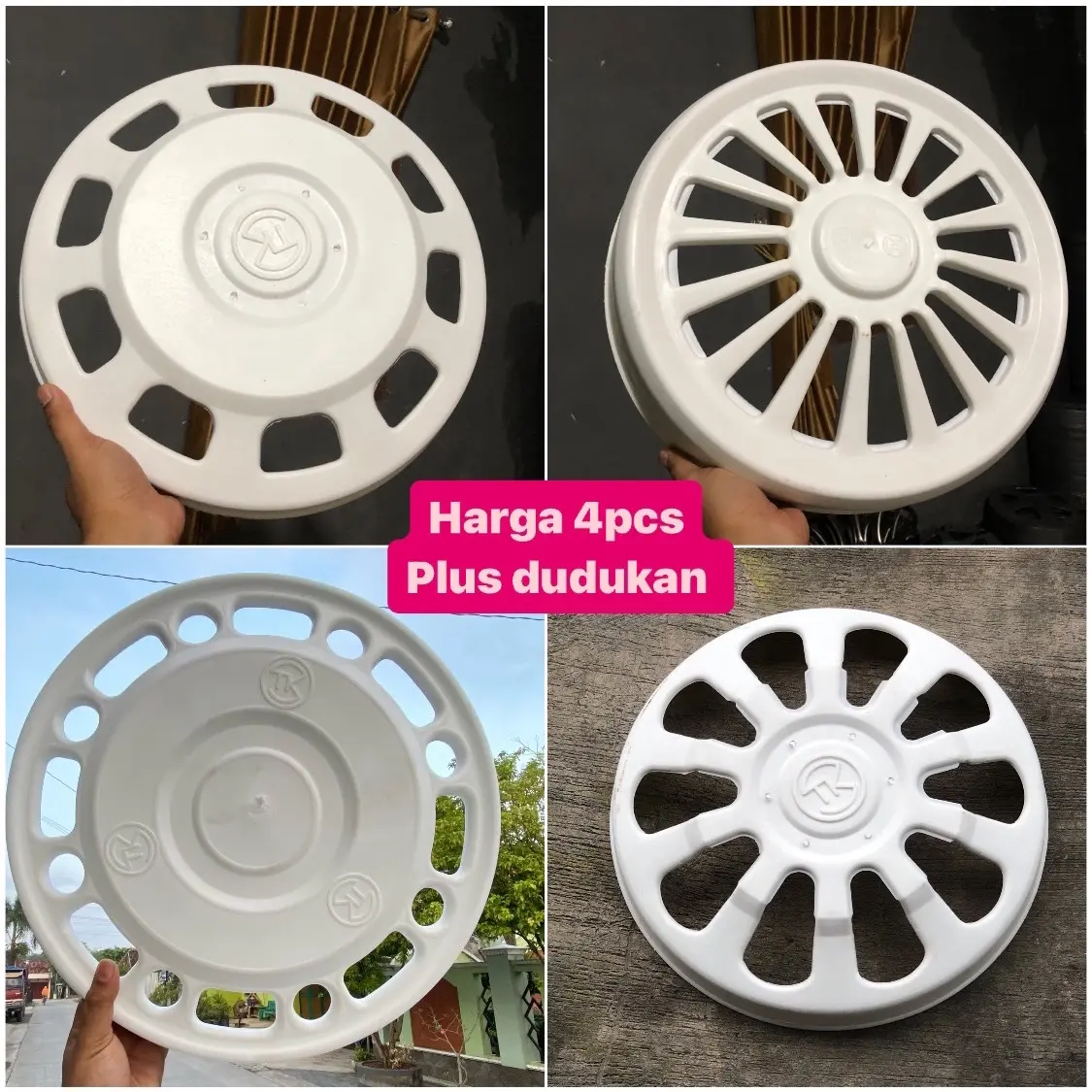 Weldop truck TK R15 dan R16 (4pcs) Car Bus Ban