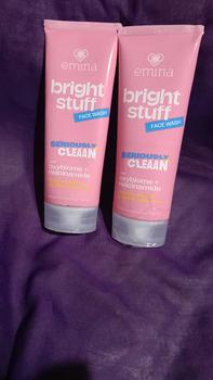Product Review of (2pcs) Sabun Cuci Muka Emina Bright Stuff Face Wash 100ml - Wajah, Mencerahkan Berjerawat Cleanser Cleansing Facial Membersihkan Perawatan Berminyak Pencerah Hitam Pencuci from 𝕿**𝖎 𝖒**𝖍 1