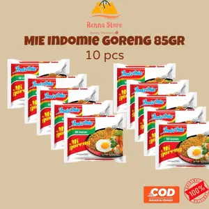 INDOMIE Mie Goreng & Kuah (isi 10pcs) Noodles Food Instan Bawang Kari Ayam Geprek Soto Pedas