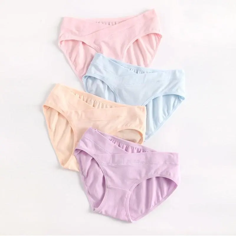 SF - Celana Dalam Hamil Jumbo Bahan Katun Briefs Elastis Seamless Low Waist 3905 1