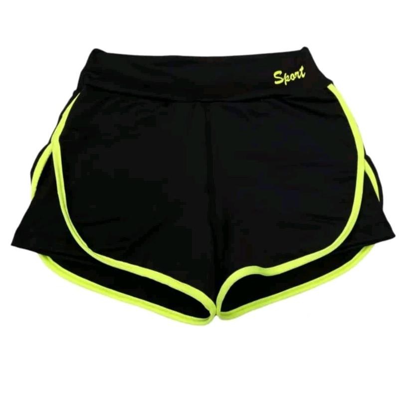 Celana olahraga hotpants wanita pendek 1