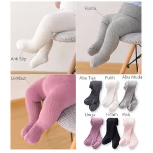 LEGGING BAYI ANTISLIP  / LEGGING ANAK ADA TEMPAT PAMPERS - ANTI SLIP