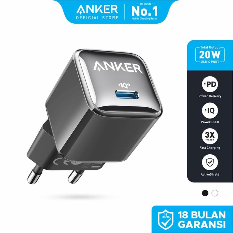 Anker Charger 20W Nano Pro 511 USB Type C PD IQ - A2637 0