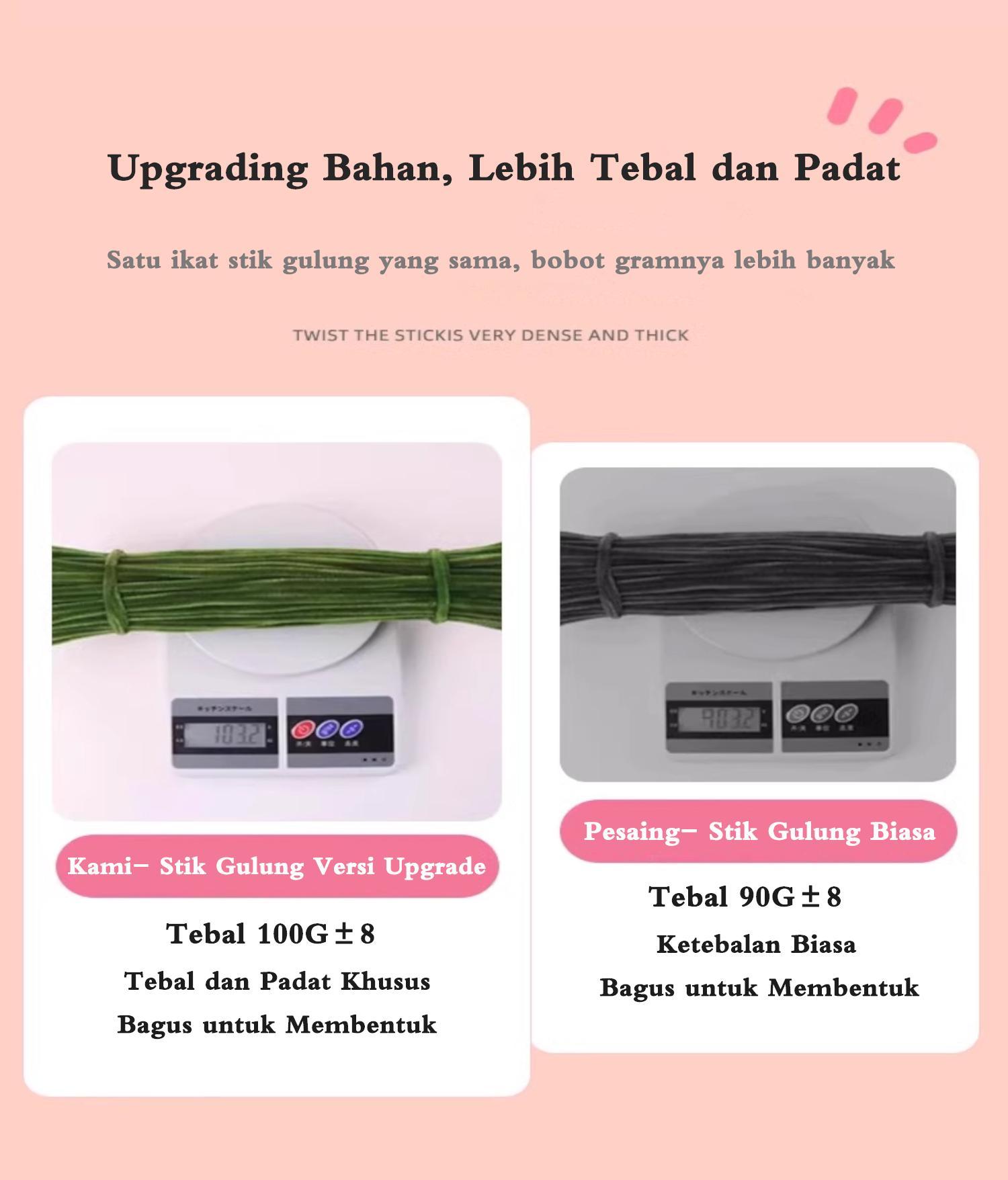 Kawat Bulu Mercy Premium 30mm 100±5pcs– Pipe Cleaner Tebal & Lentur | DIY Hiasan Ramadan Bulan Bintang | Dekorasi Lebaran | CRAFT RAMADAN Kawat Bulu Mercy Premium 30mm 100±5pcs– Pipe Cleaner Tebal & Lentur | DIY Hiasan Ramadan Bulan Bintang | Dekorasi Lebaran | CRAFT RAMADAN