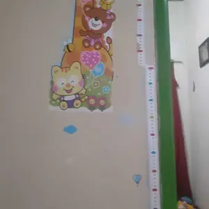 HIPPO LAND STICKER DINDING PENGUKUR TINGGI BADAN ANAK STIKER DEKORASI UKURAN TINGGI BADAN 151