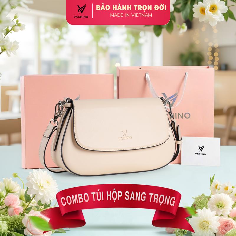 Túi vachino Túi nữ thiết kế tinh tế thời trang sang chảnh - Túi xách + đeo chéo da nữ TX067