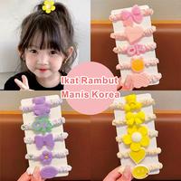 Gambar Molfine Set Ikat Rambut Usus Kecil Gaya Korea 5 PCS Karet Tak Merusak Rambut Anak Perempuan Gaya Resin Lucu untuk Gadis - Hijau dari Molfine Shop Kab. Tangerang 5 Tokopedia