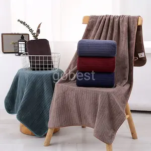 Handuk Mandi bulu salur 1pcs 70 x 140,80 x 160 cm Handuk Dewasa  Towel