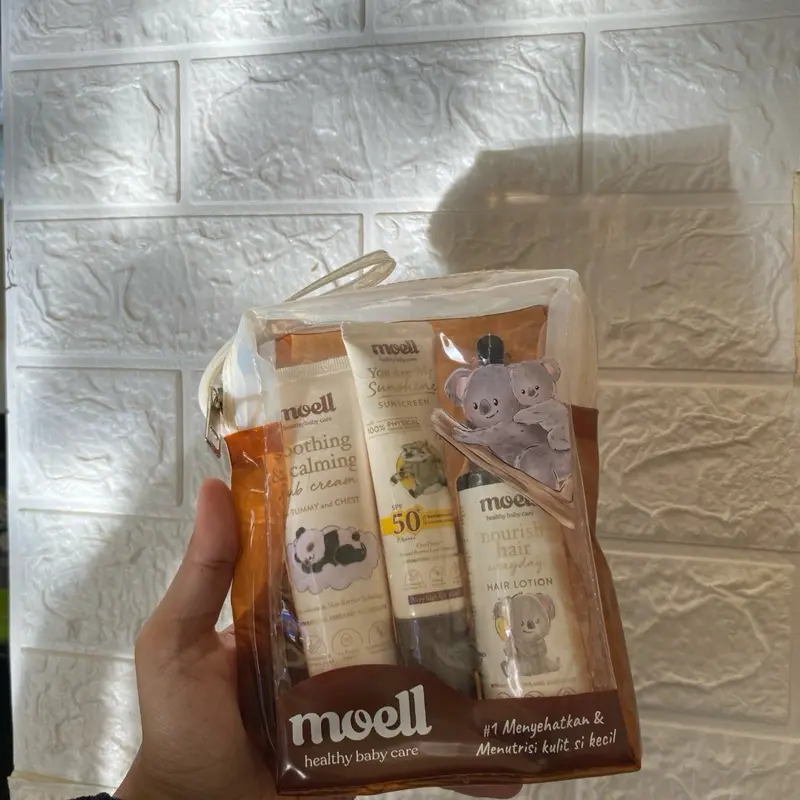 [BUY 2 GET 4] MOELL BODY LOTION / MOELL CALMING CREAM / MOELL HAIR LOTION / MOELL SHAMPOO ANAK 7