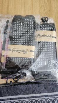 Product Review of Kaos Kaki Anti Slip Ukuran L Panjang Sebetis Wanita Bahan Nilon Spandex Lembut Muslim from y**i 1
