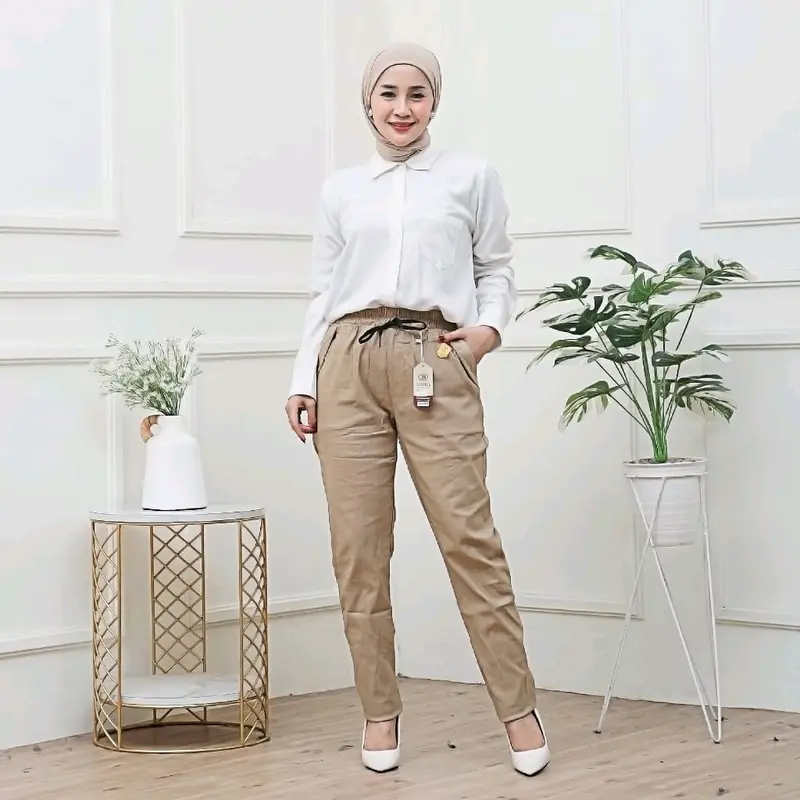Celana Kantor Cutbray Import Wanita Nyaman Street All size Cewek 0