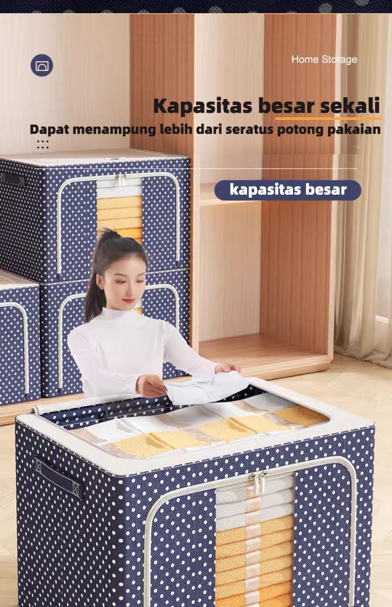 Kotak penyimpanan oxford Bedroom storage box Pakaian organizer Jumbo Tempat Penyimpanan Multifungsi mainan box storge Bedroom Garments Storage Kotak Simpanan dengan Bingkai Baja Kotak Simpanan Anti Air dan Anti Kelembaban organizer box storage Kotak penyimpanan oxford Bedroom storage box Pakaian organizer Jumbo Tempat Penyimpanan Multifungsi mainan box storge Bedroom Garments Storage Kotak Simpanan dengan Bingkai Baja Kotak Simpanan Anti Air dan Anti Kelembaban organizer box storage