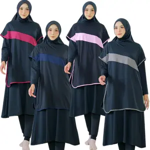 Baju Renang Muslimah Syar'i Premium Jumbo Wanita Dewasa - Model Terbaru