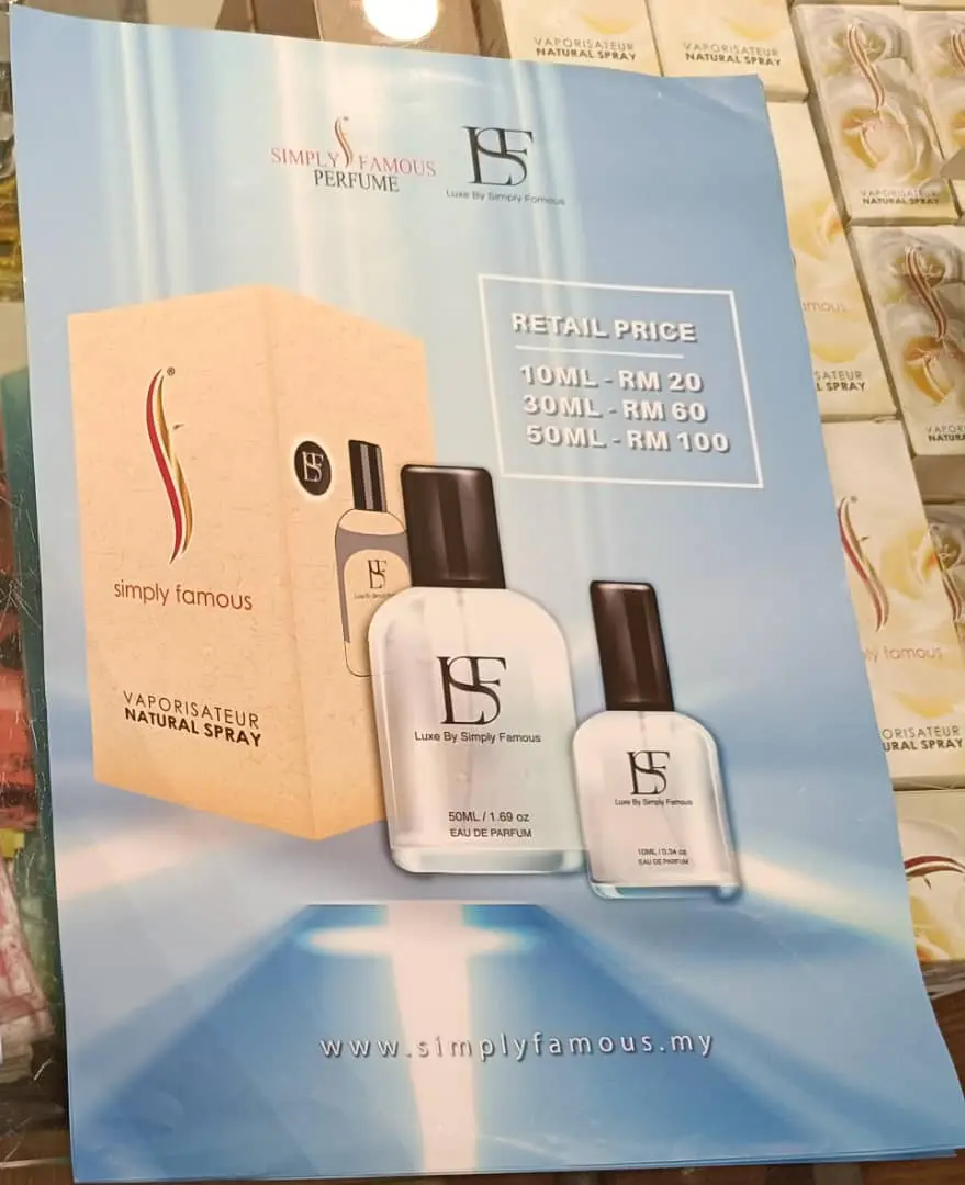 1.Perfume SFP For Her By Faisal Kota Bharu