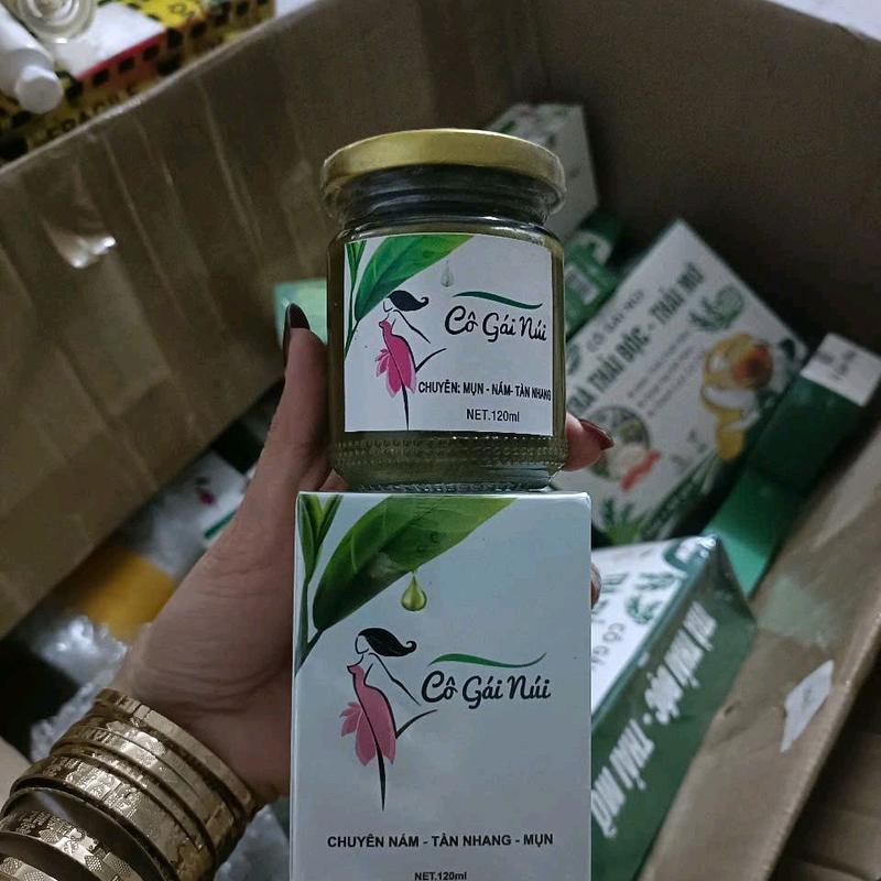  Cô Gái Núi Mặt nạ cao cấp hỗ trợ nám tàn nhang từ cỏ lạc tiên & cỏ mần trầu - Skincare 120ml cho mọi loại da 