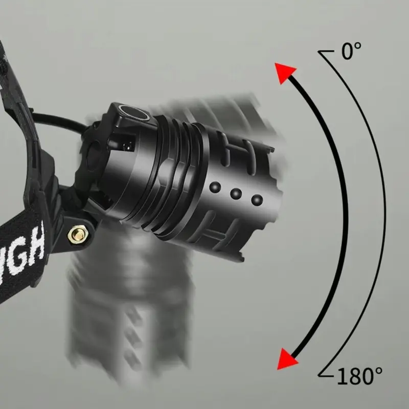 Senter Kepala Zoom Maxpower 100 watt  Cahaya Putih 6
