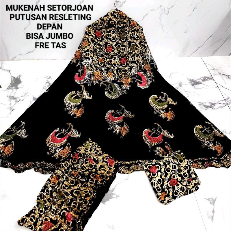 Mukena Setorjoan super set rok terbaru cantik 8