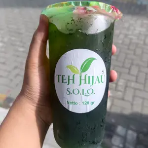 Teh Hijau S.O.L.O. Green Tea 60 gram - Paket Jualan Viral