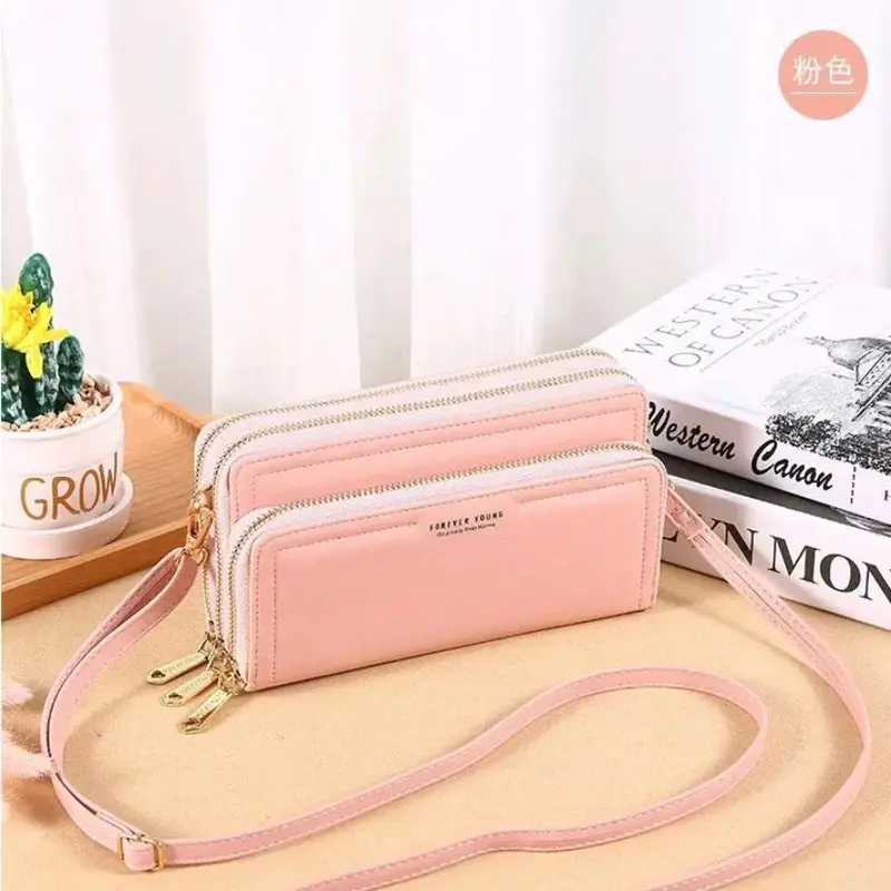 Dompet Tas Wanita untuk Handphone Terbaru Dompet Cewek Selempang Fashion Korea Style Kondangan Pesta Luxury Trendy Kulit Kartu 5