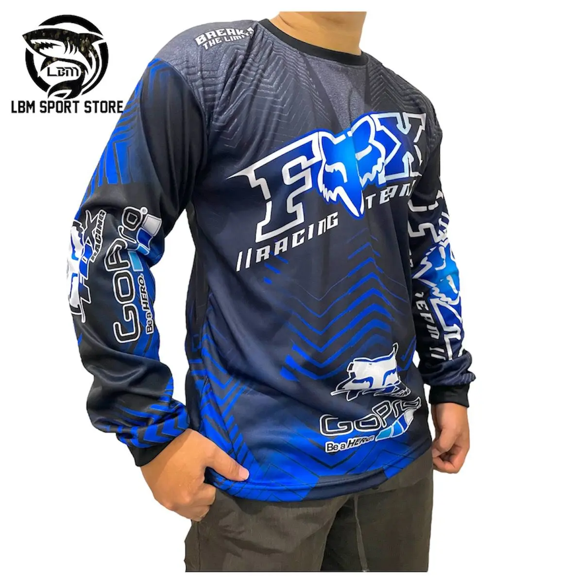 KAOS MOTORCROS LENGAN PANJANG JERSEY TRAIL BAJU OFROAD