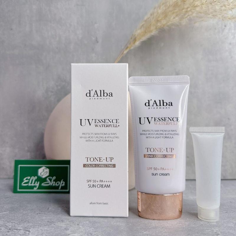 BETSELLER-Kem chống nắng nâng tone d'Alba Waterfull Tone-up Sunscreen 50ml