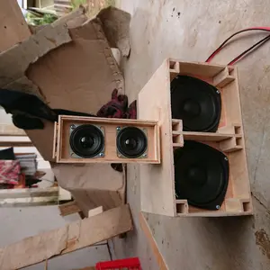 Satu paket sound miniatur tanpa power sab 4 inch