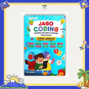 Buku Jago Coding Pendekatan Deep Learning Superlengkap Usia 4+ 128 Hal - Lingkar Media