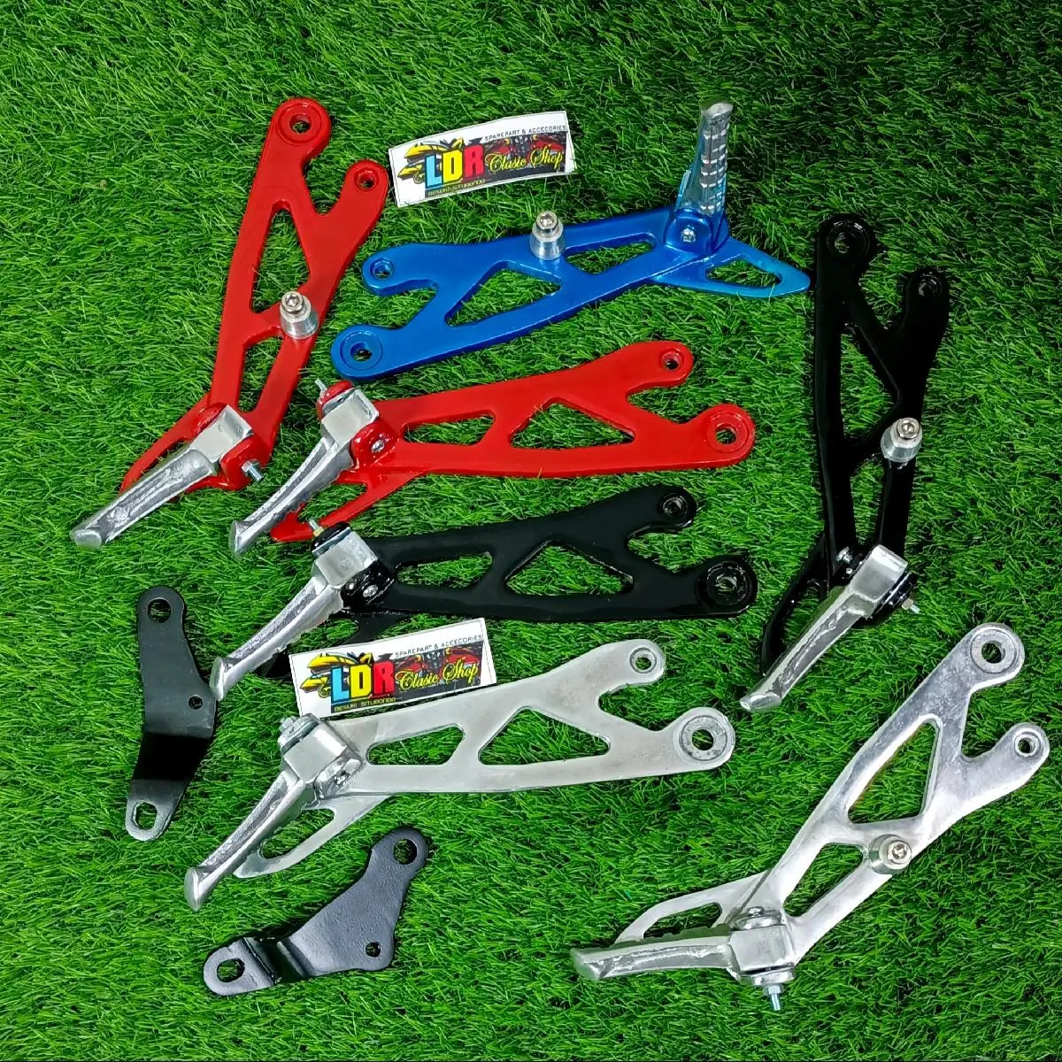 Postep Step Belakang Yamaha Firz R Set Dudukan Pangkon
