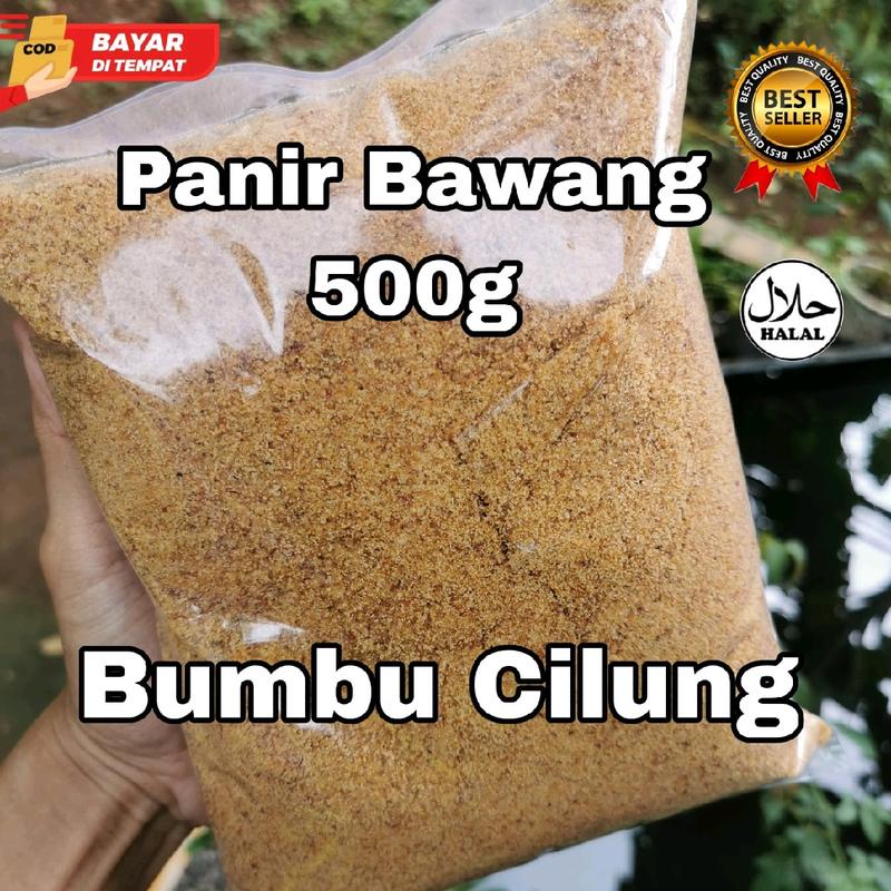 Panir Bawang 500g Bumbu Cilung / Papeda •Berkualitas Asli Brebes Spices Rempah Bahan Masakan Bubuk 0