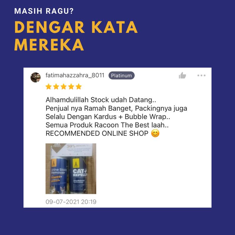 Racoon Urine Stain Remover / Pembersih Noda Pipis Hewan Peliharaan pe wangi kucing dan Anjing 4