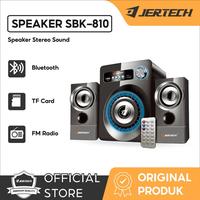 Gambar JERTECH Speaker Bluetooth Komputer Laptop Speker SBK8010 BT, USB, FM RADIO, TF CARD & REMOTE CONTROL  Pc dari Jertech_NEW Kab. Tangerang 1 Tokopedia