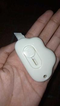 Product Review of Cutter Mini Bentuk Awan Dolphin Stainless Steel Untuk Keamanan Sekolah dan Seni from N**A 0