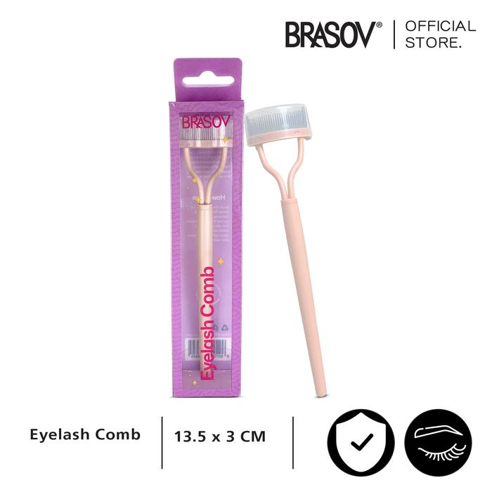 Gambar BRASOV Eyelash Comb Flawless Lashes 13.5 CM Sisir Bulu Mata For Woman Alat Kecantikan XX-CT dari BRASOV Indonesia Kota Administrasi Jakarta Barat Tokopedia