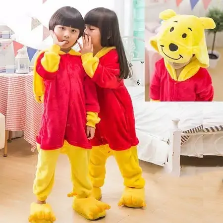 PIYAMA ONESIE KOSTUM BAJU KIDS FASHION ANAK DISNEY MICKEY STITCH WINNIE OLAF DLL 2