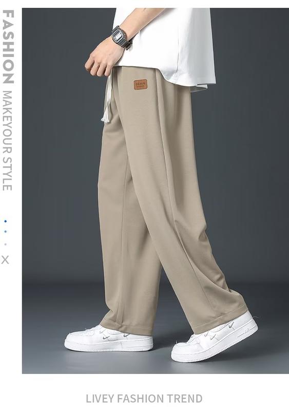 Product Introduction of Pants Men's Summer Fashion Brand Loose Straight Pants Wide Leg Pants Men's Japanese Retro Sports Casual Men's Pants 20