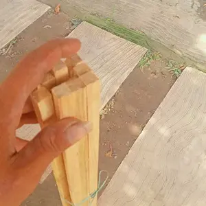 Lis jati perhutani 1x1 panjang 1 meter