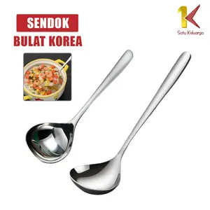 [COD] SK C1482 Sendok Kuah Sup Stainless Steel Korea Food Grade Anti Karat