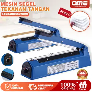 QME - Alat Press Plastik Impulse Sealer 20, 30 & 40CM Alat Press Perekat Plastik Vacuum